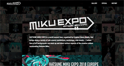 Desktop Screenshot of mikuexpo.com